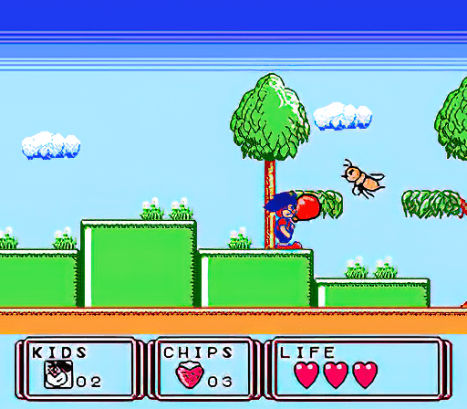 Kid Klown in Night Mayor World - геймплей игры NES